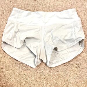 Lululemon Shorts (White, Back Pocket)